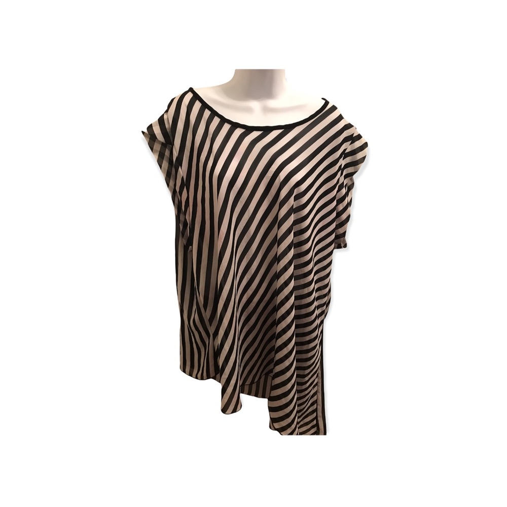 Woman’s Plus Sheer Blouse 18/20 Ashley Stewart